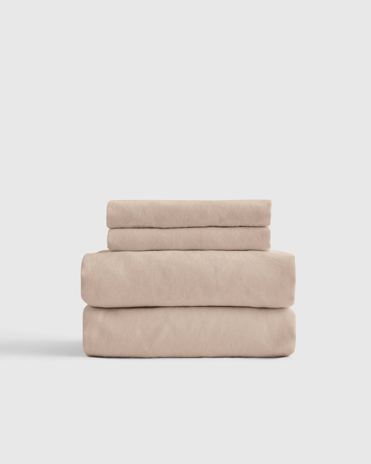 Organic Brushed Cotton Sheet Set - Twin / Toffee