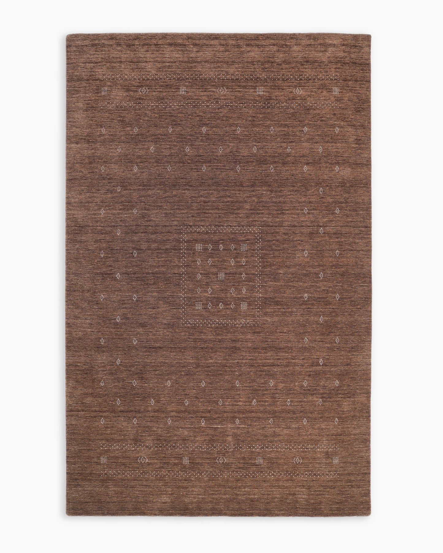 Dakota Hand-Loomed Wool Rug - 4' x 6' / Ivory