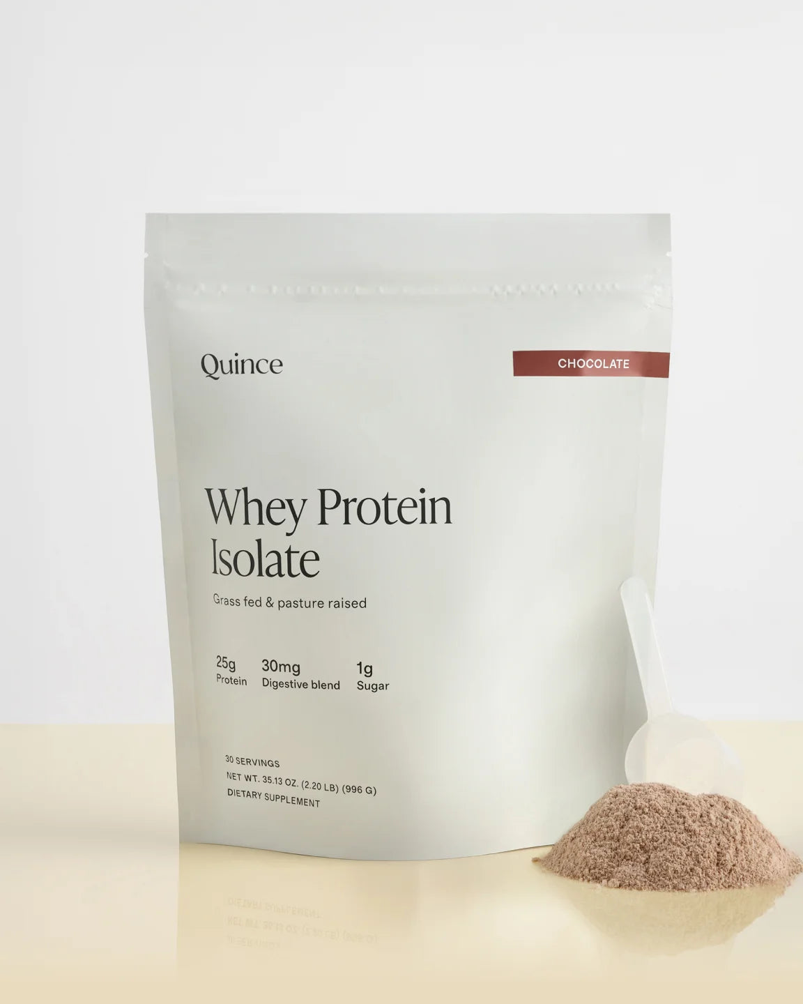 Grass-Fed Whey Protein Isolate - 30 Servings / Vanilla Bean
