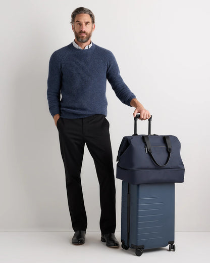 Voyage Nylon Dual Compartment Weekender - One Size / Black