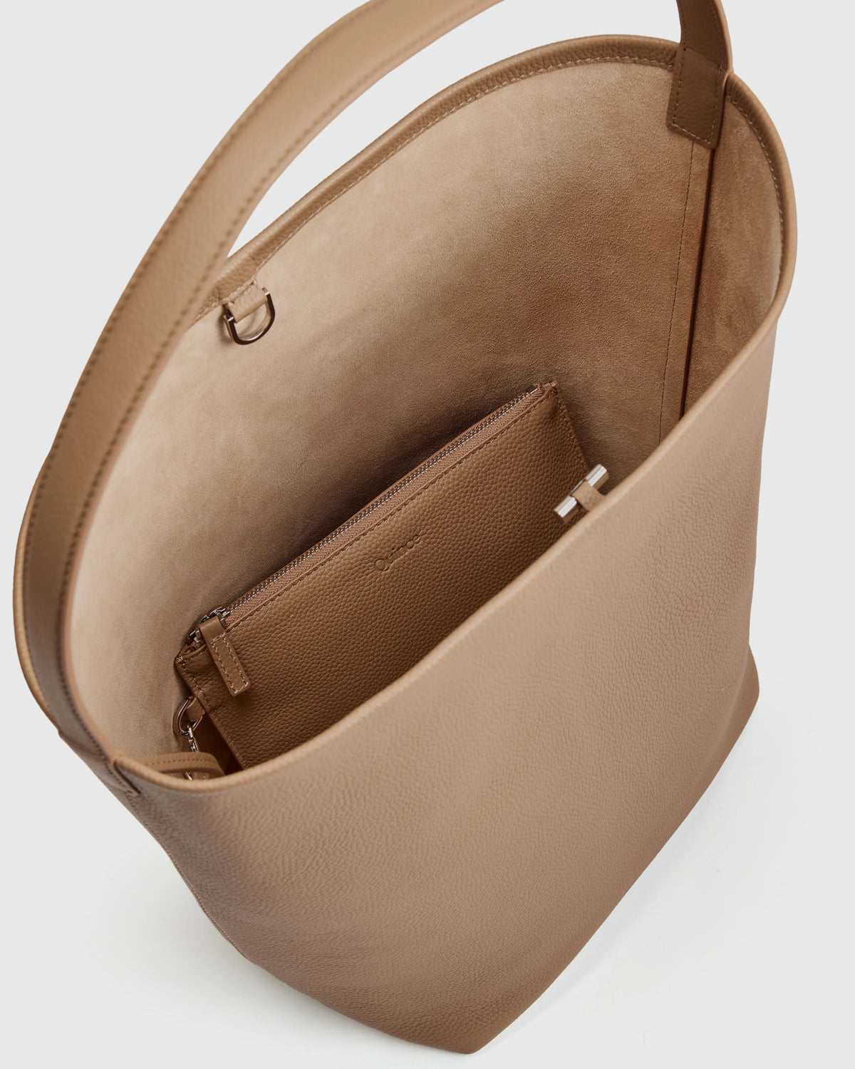 Penelope Large Shoulder Bag - One Size / Warm Taupe