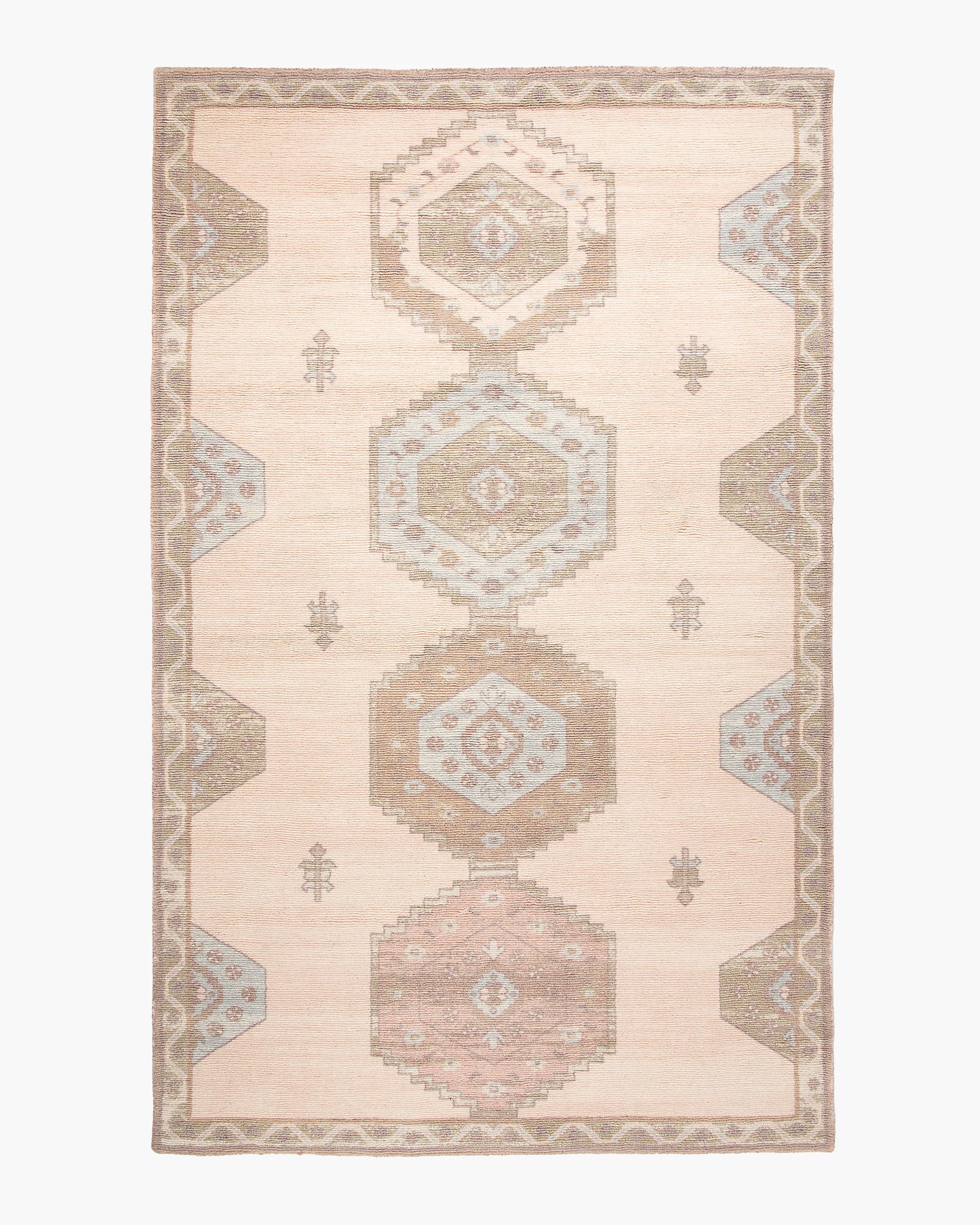 Ellery Tufted Wool Rug - 3' x 5' / Pink Multi