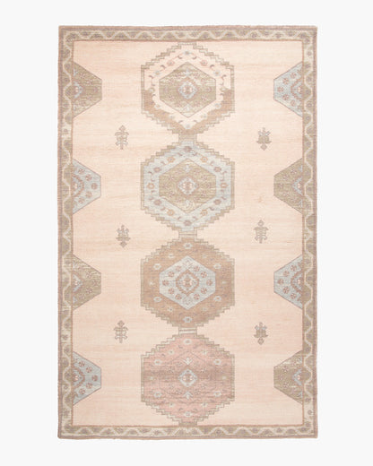 Ellery Tufted Wool Rug - 3' x 5' / Pink Multi