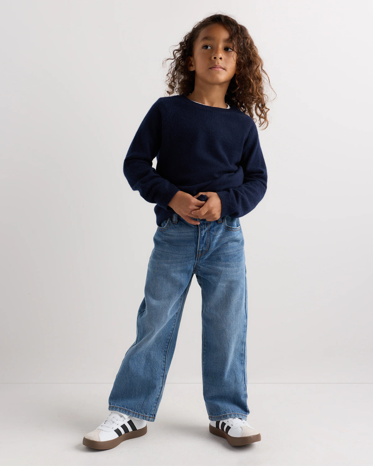 Boys Baggy Jeans - 2T / Medium Wash