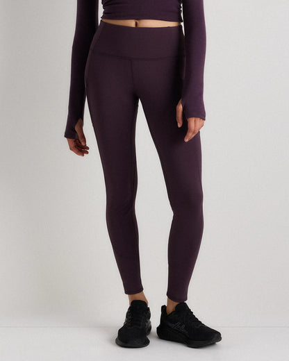 Whistler High-Rise Pocket Thermal Legging - XS / Black