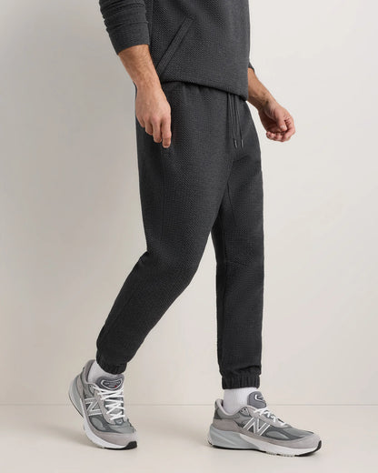 Waffle Knit Joggers - S / Heather Grey