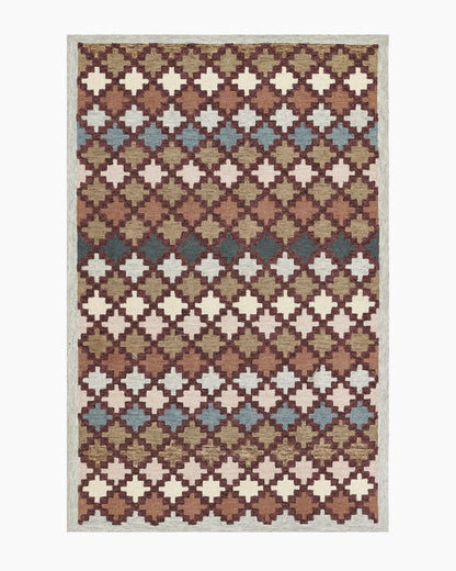 Leah Hand-Tufted Wool Rug - 5' x 8' / Multi