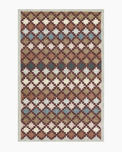 Leah Hand-Tufted Wool Rug - 5' x 8' / Multi