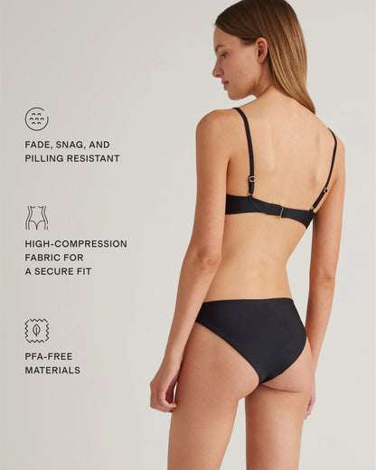Italian Low-Rise Bikini Bottom - XS / Deep Navy
