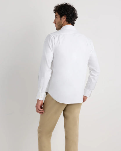 Comfortflex Performance Dress Shirt - S / Blue Stripe