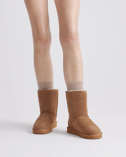 Australian Shearling Mid-Calf Boot - 6 / True Black