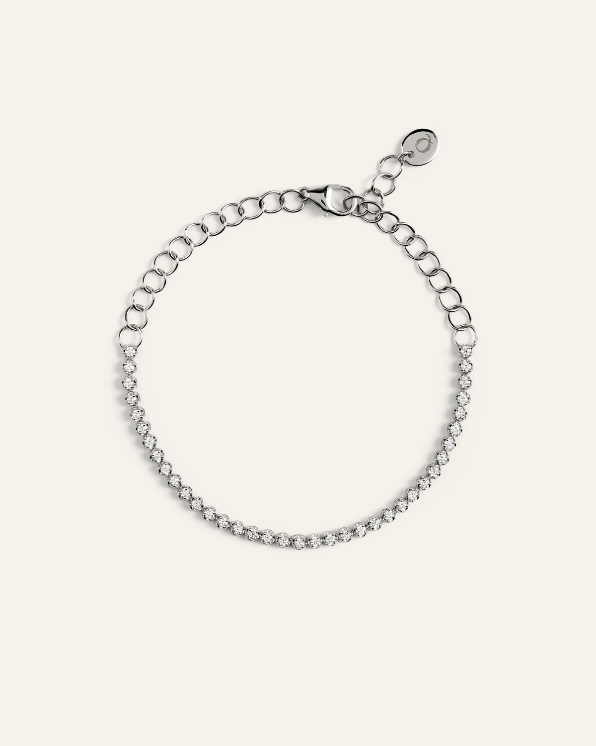 14K Gold Diamond Petite Tennis Bracelet - 0.50ctw - One Size / Yellow Gold