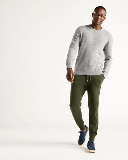 Mongolian Spring Cashmere Jogger - S / Olive