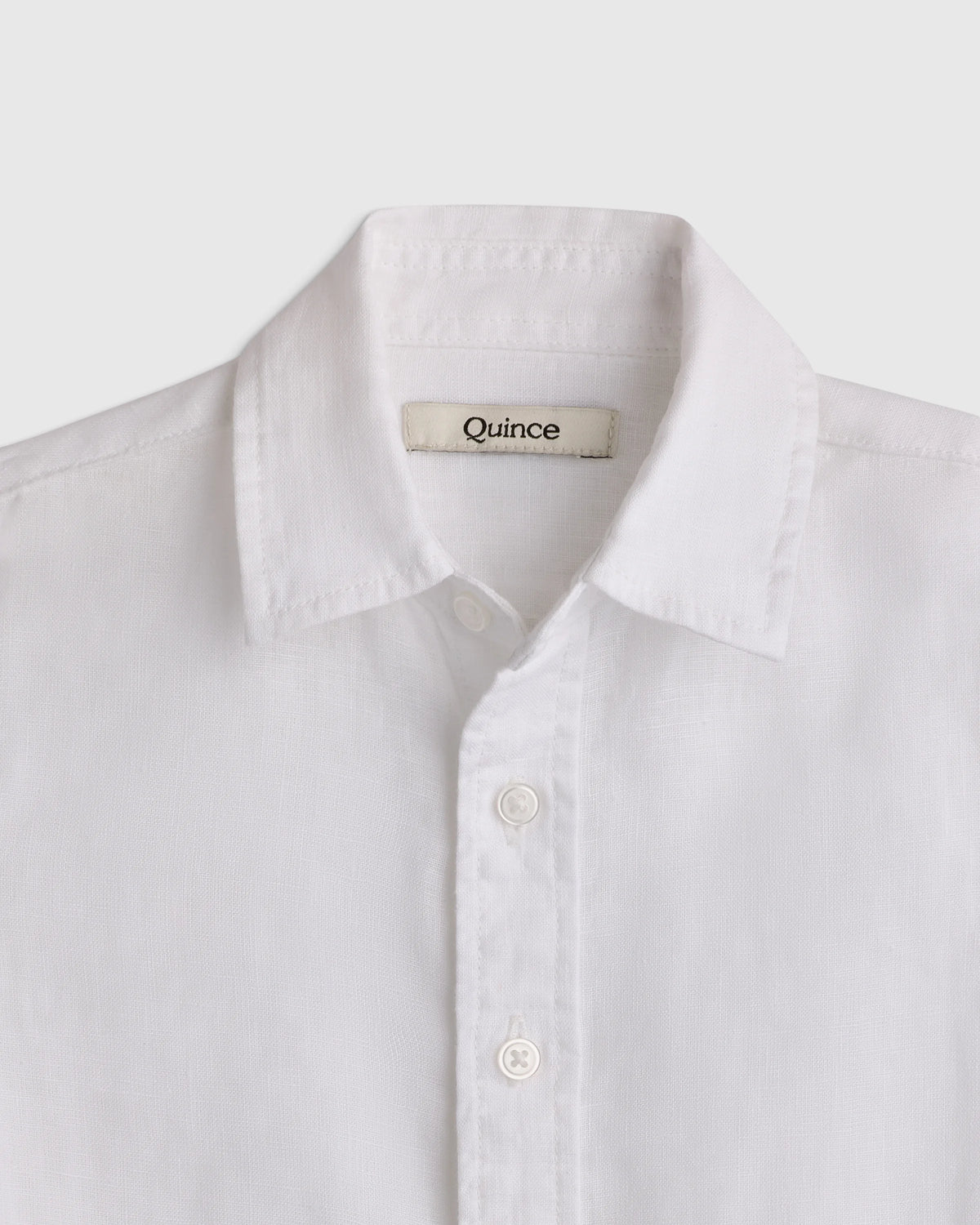 100% European Linen Short Sleeve Shirt - 2T / Flax