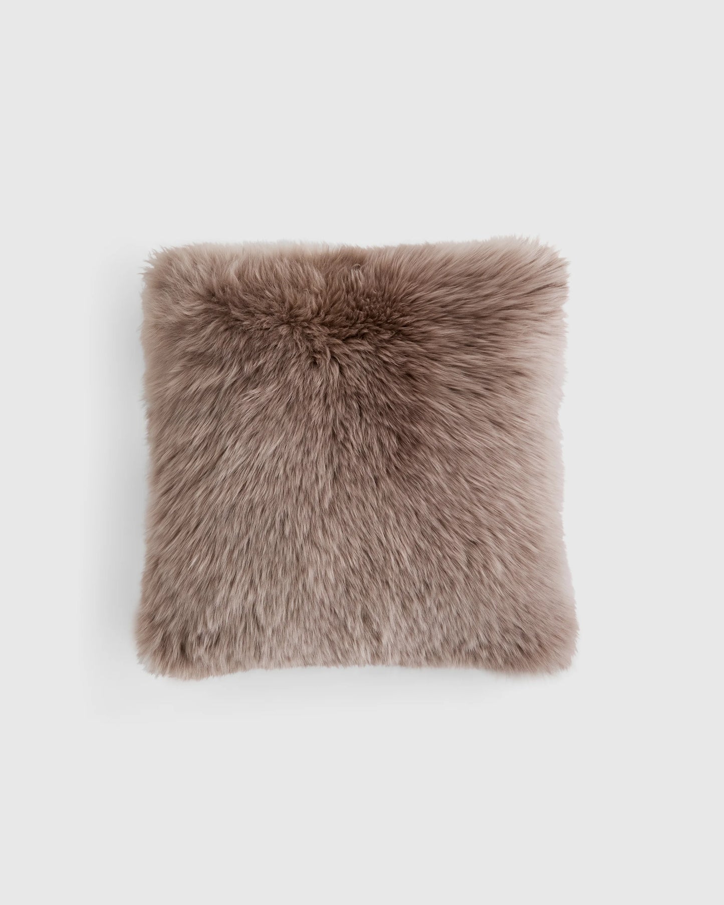 Natural Sheepskin Accent Pillow Cover - 20x20 / Ivory