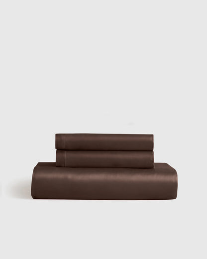 Bamboo Fitted Sheet Set - Twin / Sand