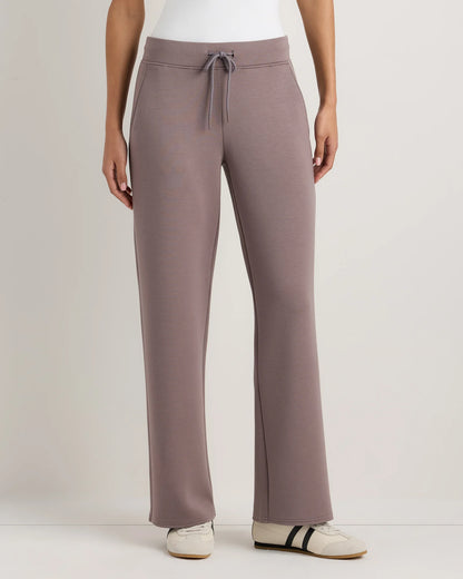 CloudComfort Wide Leg Pants - XS / Pebble Beige