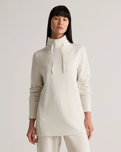 SuperSoft Fleece Mock Neck Pullover - XS / Navy