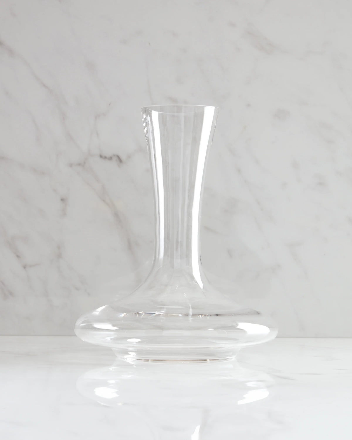 Mouth Blown Wine Decanter - One Size / Glass