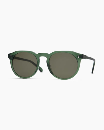 Tahiti Polarized Acetate Sunglasses - One Size / Clear Taupe with Brown lens