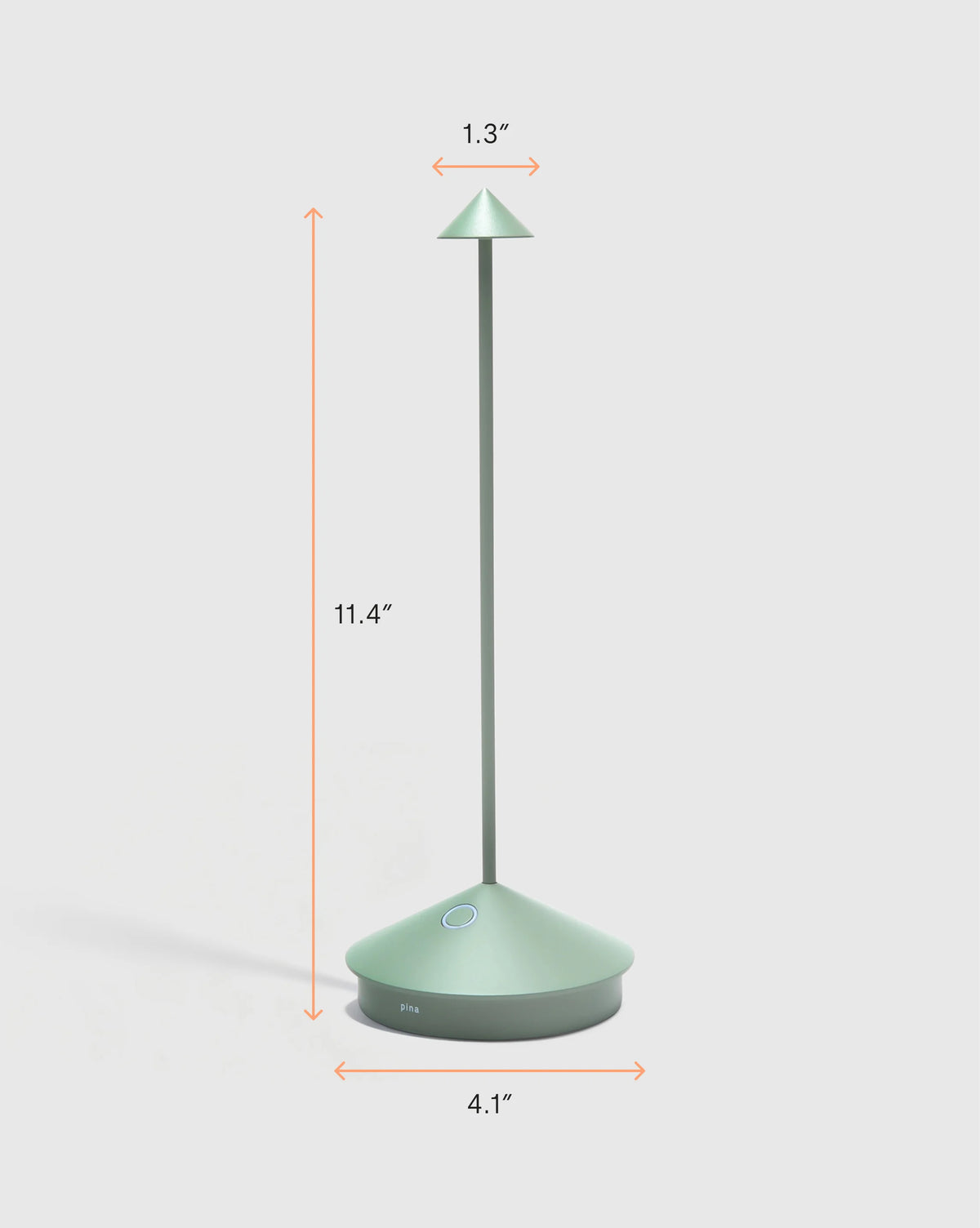 Pina Pro Rechargeable Table Lamp by Zafferano - One Size / White