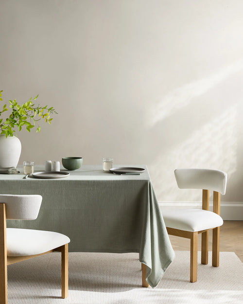 Organic Cotton Tablecloth - One Size / Dried Sage