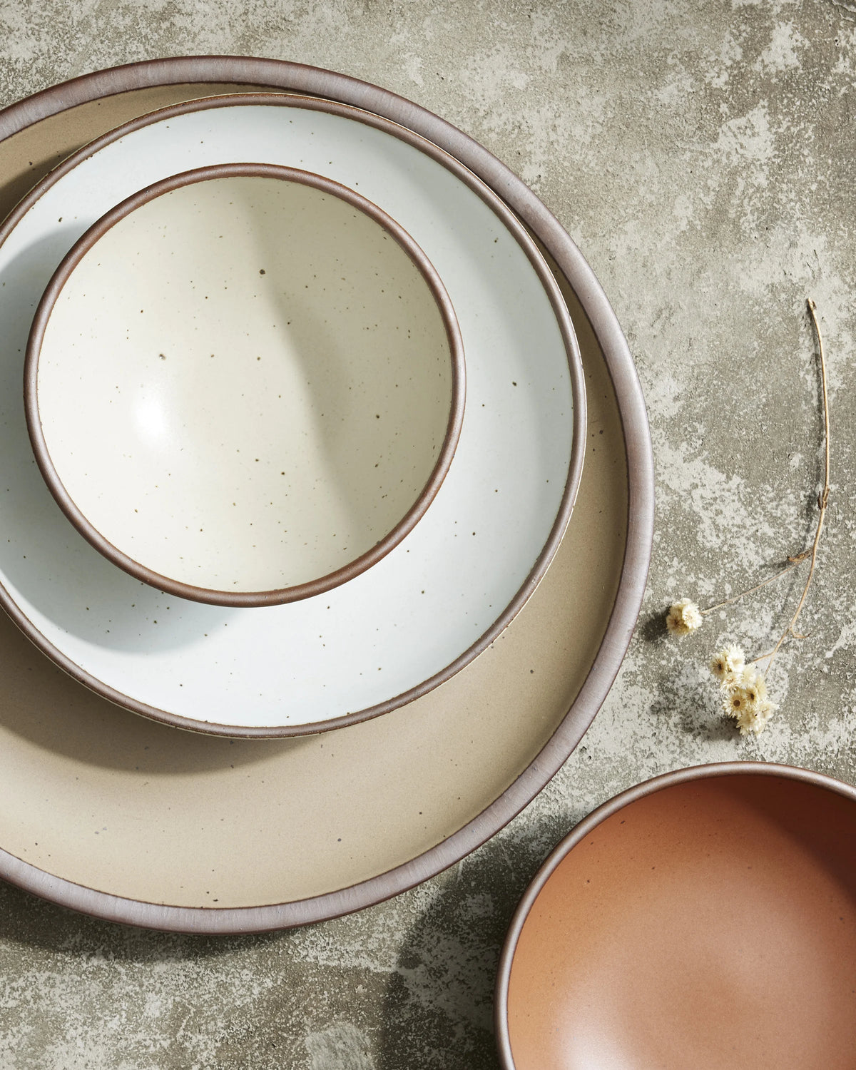 Coupe Plates (Set of 4) by East Fork - One Size / Eggshell