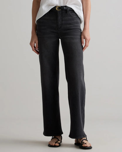 Bella Stretch Relaxed Straight Jeans - 24 / Atlantic Blue