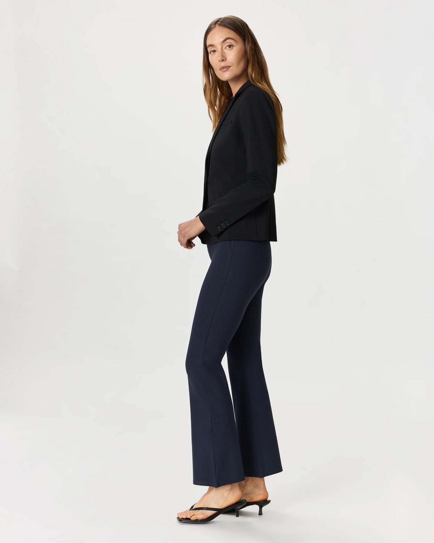 Ultra-Stretch Ponte Bootcut Pants - XS / Roasted Pecan