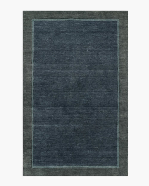 Delaney Hand-Loomed Wool Rug - 2' x 3' / Blue