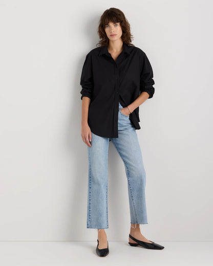 Bella Rigid Straight Jeans - 24 / Rinsed Indigo Blue