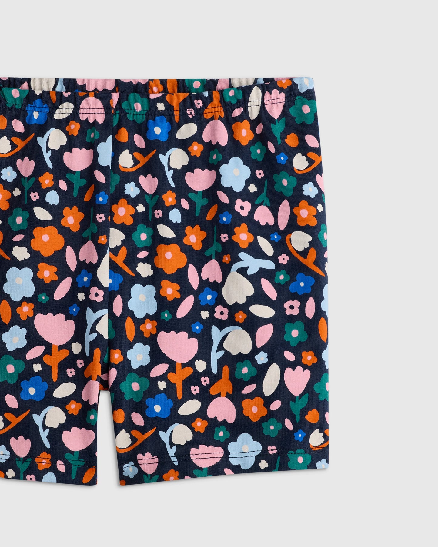 Organic Cotton Cartwheel Shorts - 2T / Bright Blush