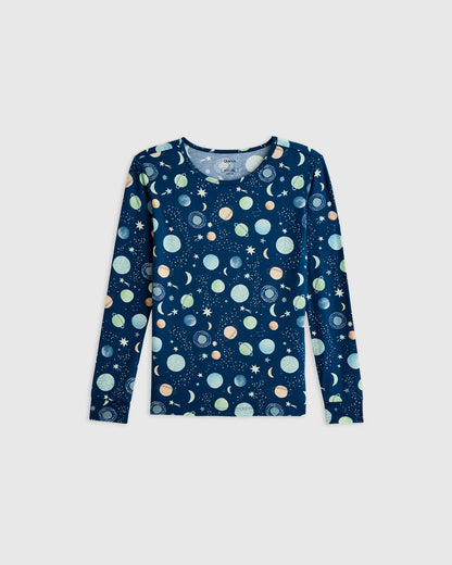 Bamboo Long Sleeve and Pant Pajama Set - 2T / Wildflower Dreams