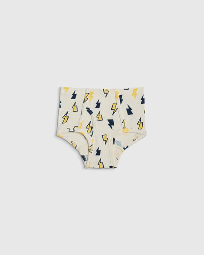 Boys 100% Organic Cotton Classic Briefs 7-pack - 6 / Boy Mix Prints