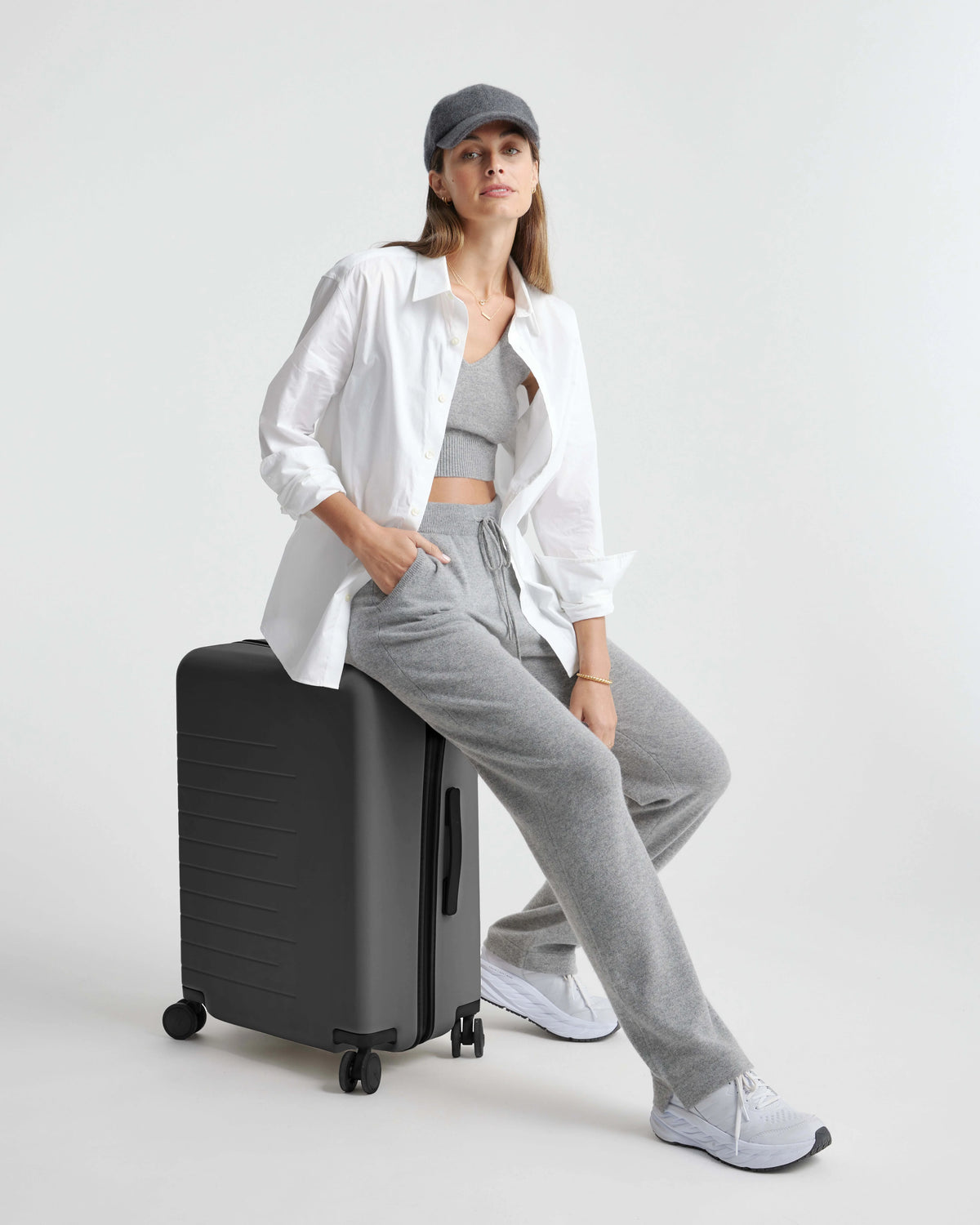 Medium Check-In Suitcase - One Size / Emerald Jungle