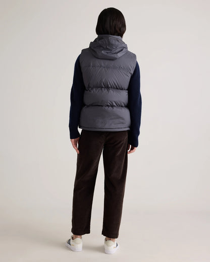 Responsible Down Puffer Vest - S / Carbon Grey