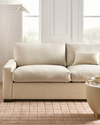 Stillman Sleeper Sofa in Performance Velvet - Queen / Java