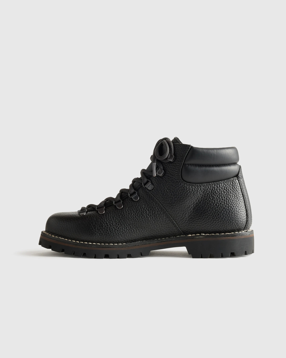 Crafted Leather Waterproof Hiking Boot - 7 / Burnt Timber