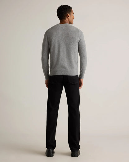 Mongolian Cashmere Cardigan Sweater - S / True Navy