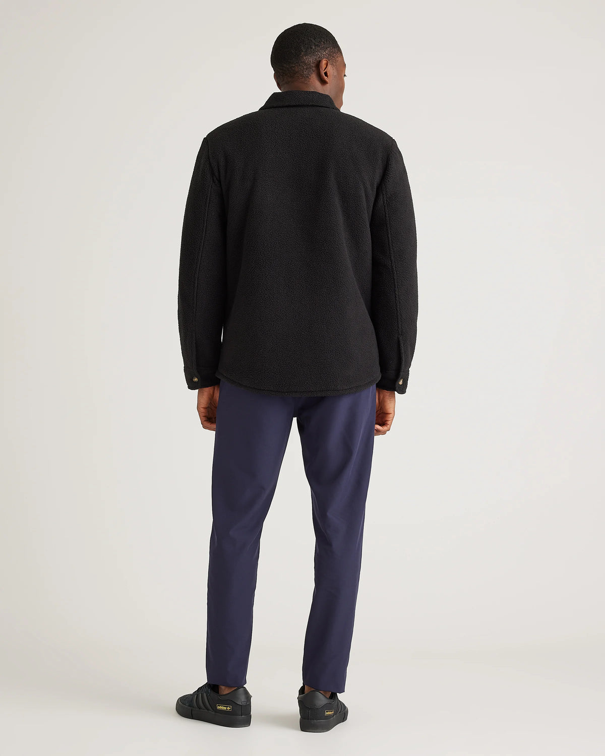 Sherpa Shirt Jacket - S / Black