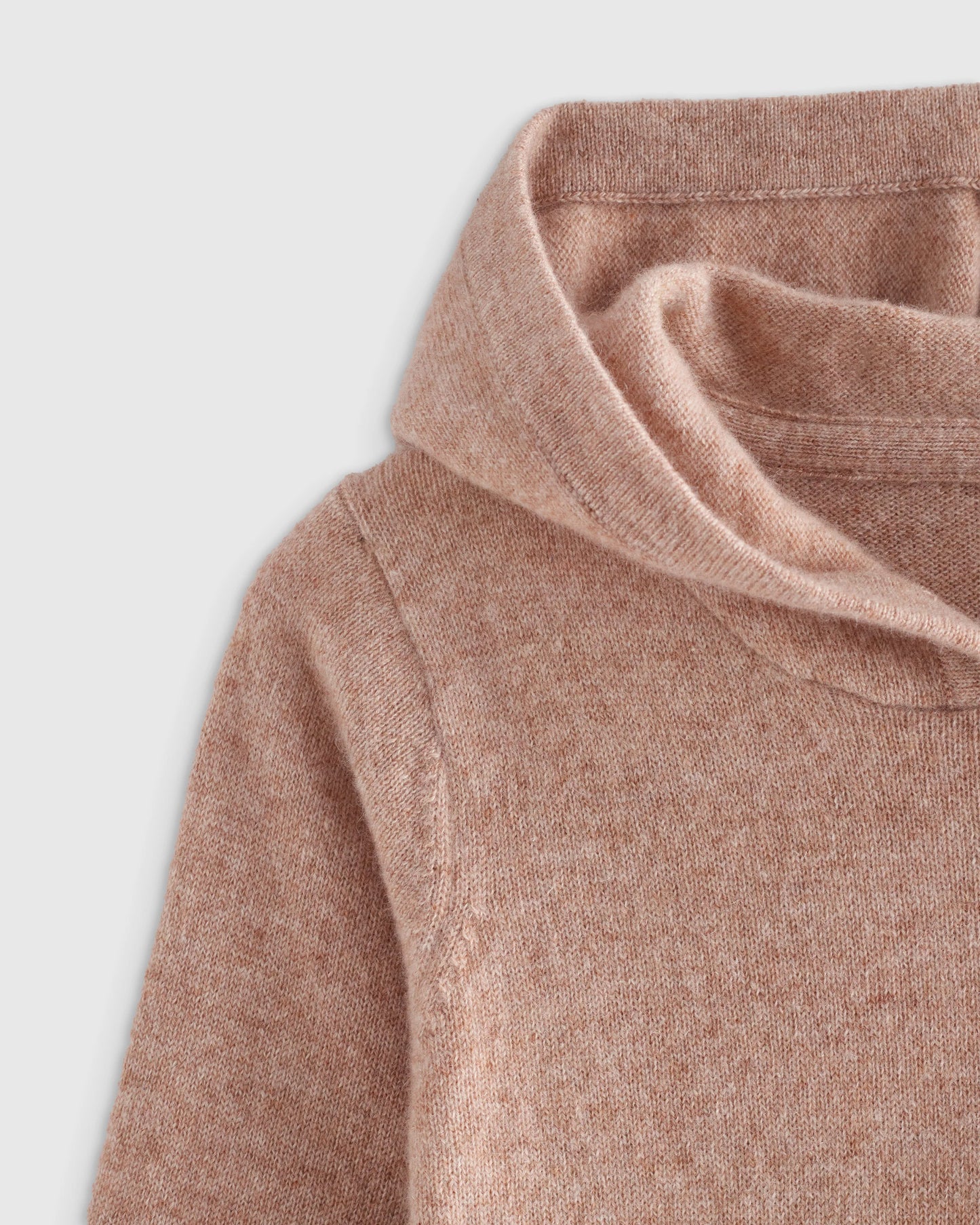 Washable Cashmere Hoodie - 6 / Oatmeal