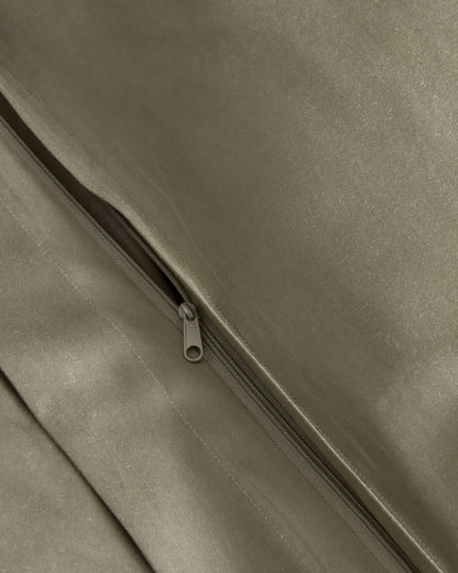 Signature Giza Cotton Sateen Deluxe Bedding Bundle - Twin / Dried Sage