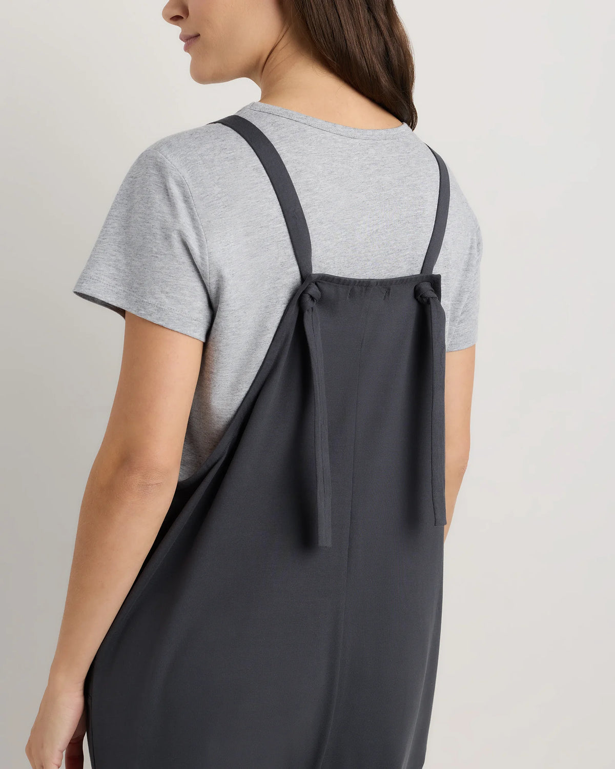 Organic Cotton Maternity Overalls - XS / Deep Navy