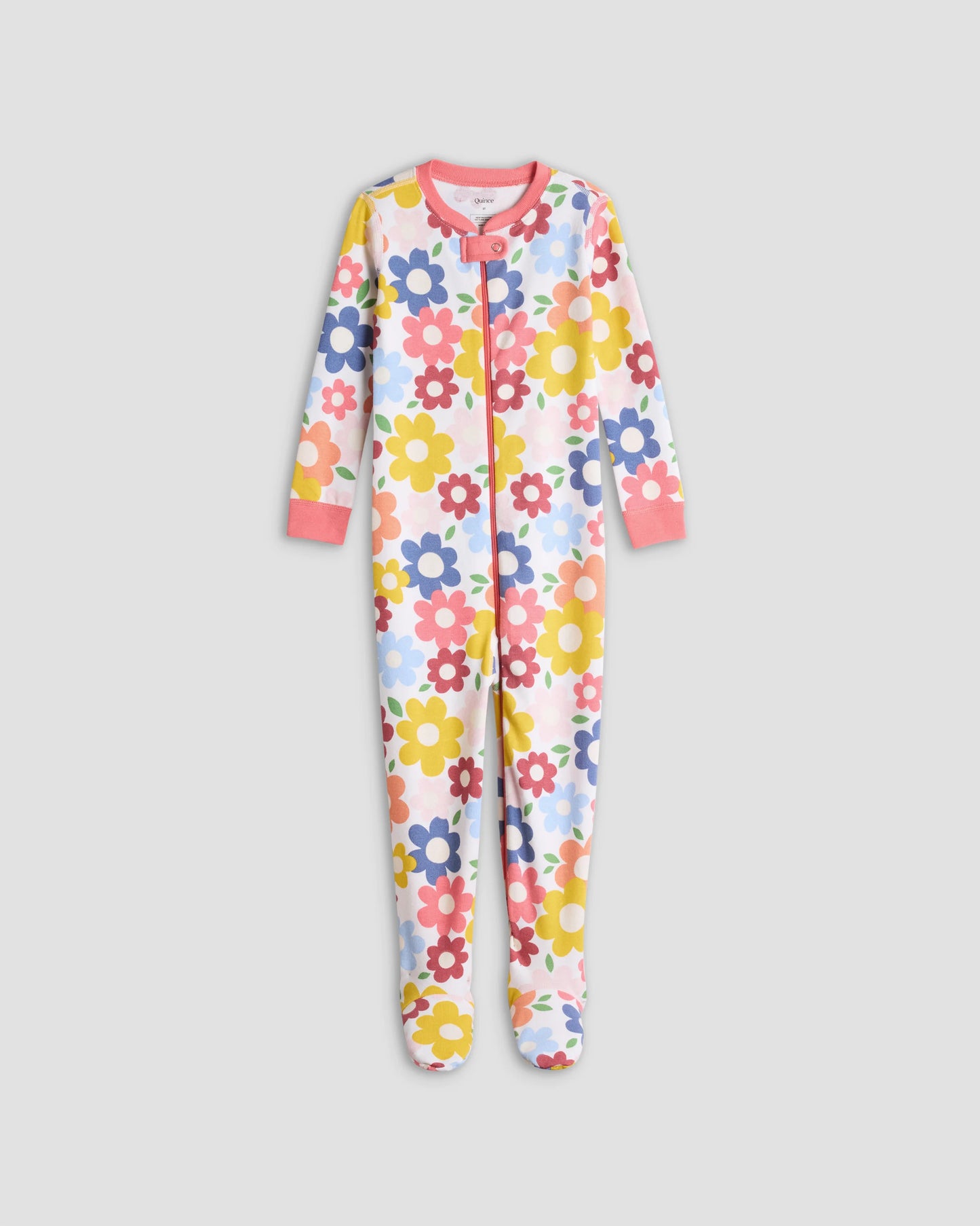 100% Organic Cotton Footie Pajama - 2T / Vehicles