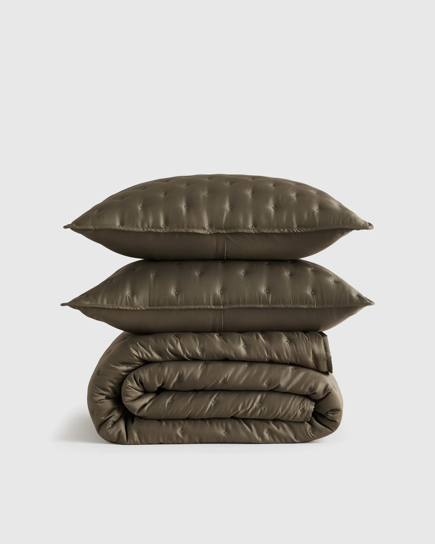 Bamboo Dream Quilt Set - Twin / Sage