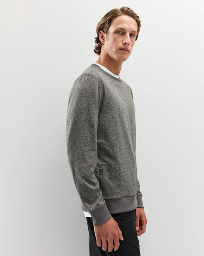 Flowknit Performance Crew Sweatshirt - S / Solid Chalk