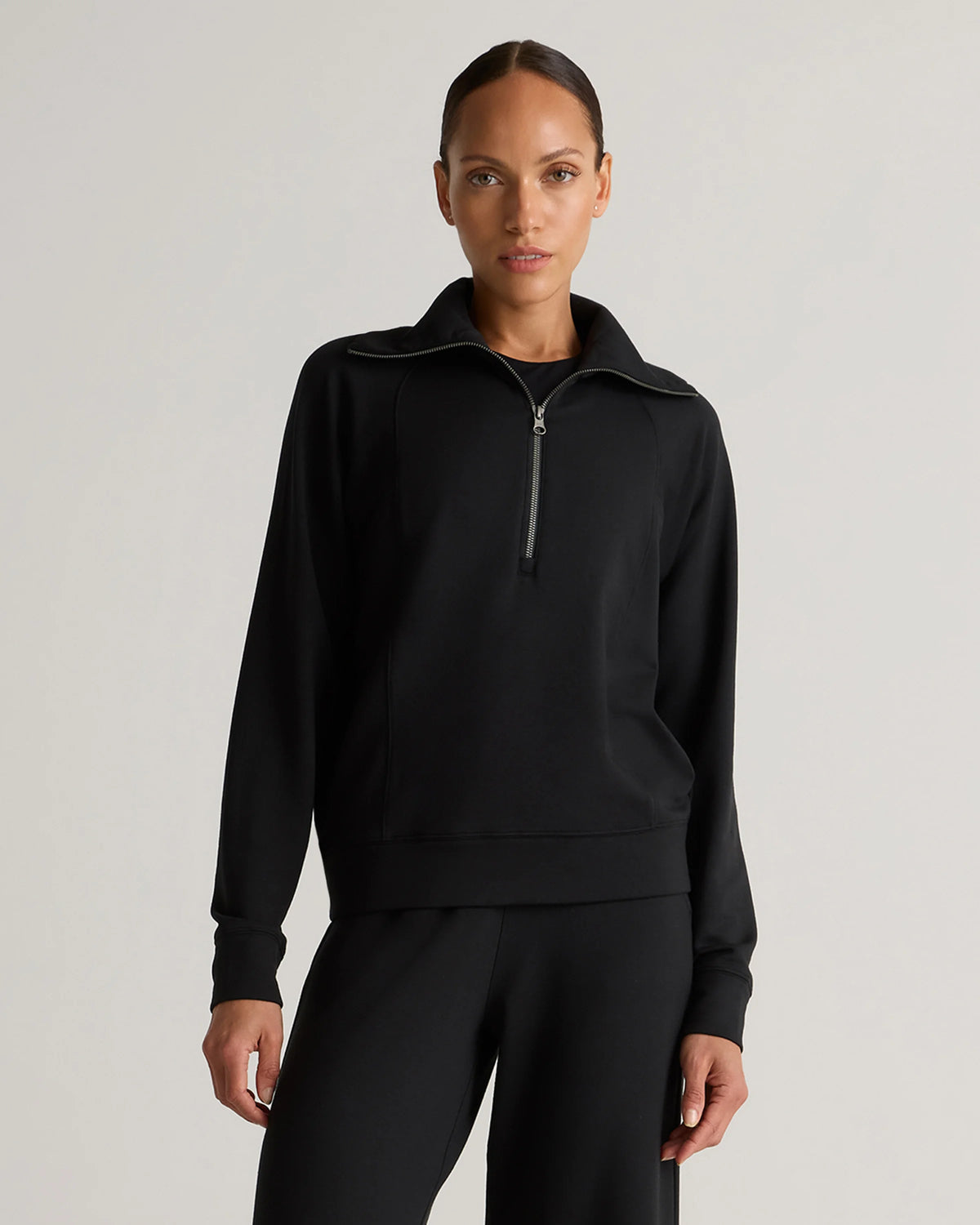 SuperSoft Fleece Half Zip - XS / Dried Fig