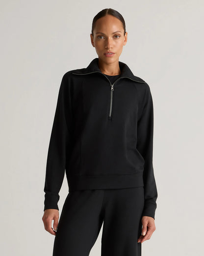 SuperSoft Fleece Half Zip - XS / Dried Fig