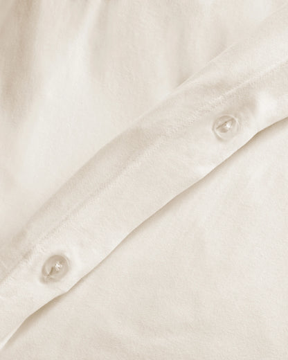 Organic Jersey Duvet Cover - Twin / Light Blue