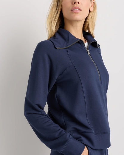 SuperSoft Fleece Half Zip - XS / Dried Fig